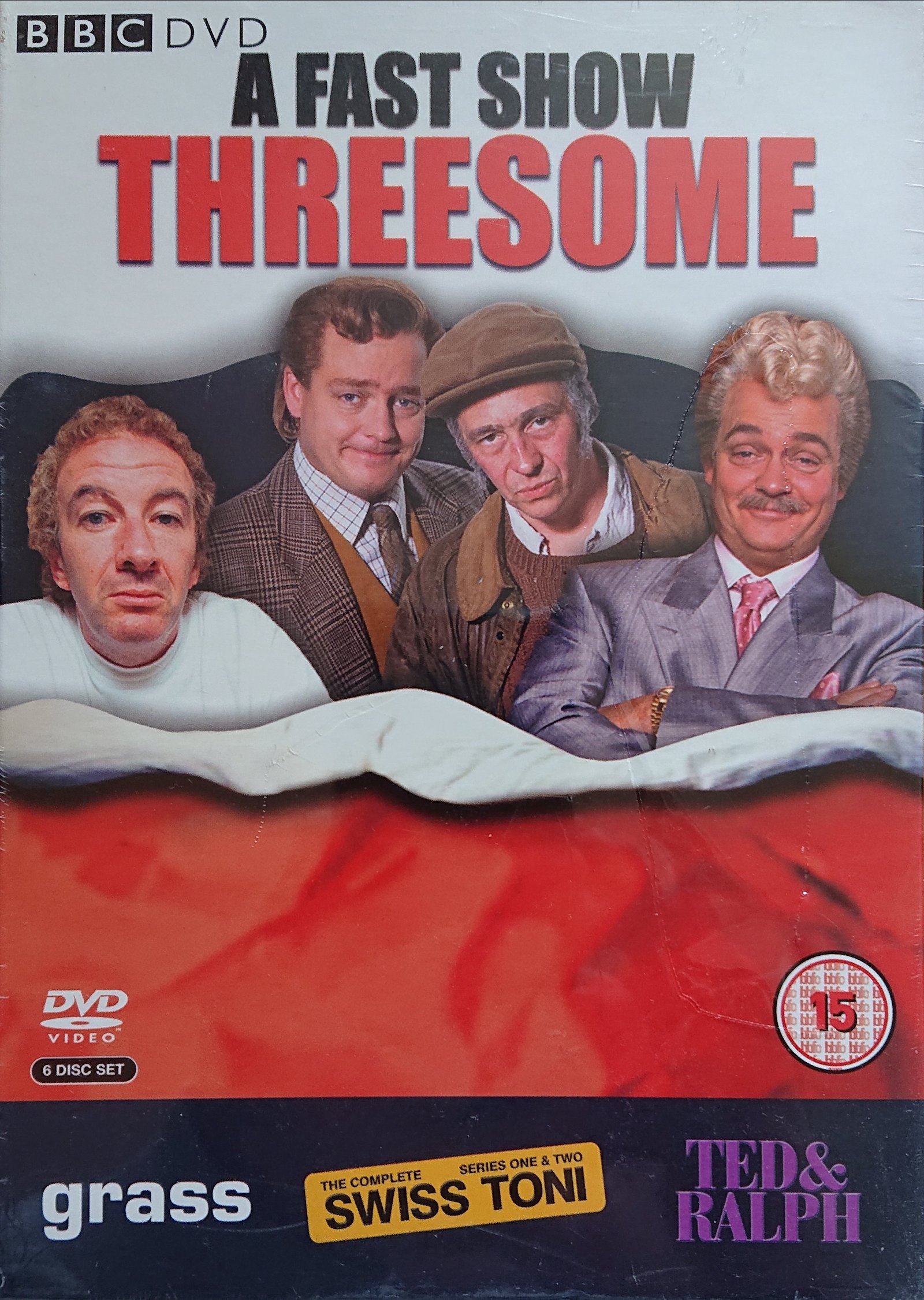 Picture of BBCDVD 2315 A fast show threesome by artist Paul Whitehouse / Charlie Higson from the BBC records and Tapes library